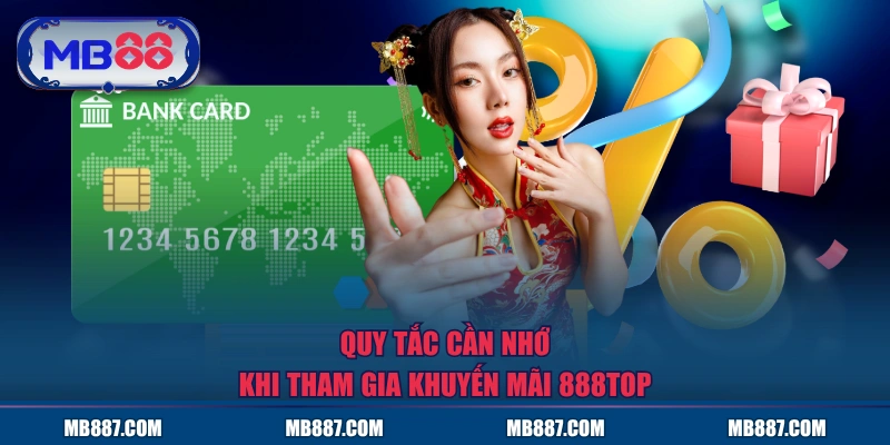 Quy tắc cần nhớ khi tham gia khuyến mãi MB88