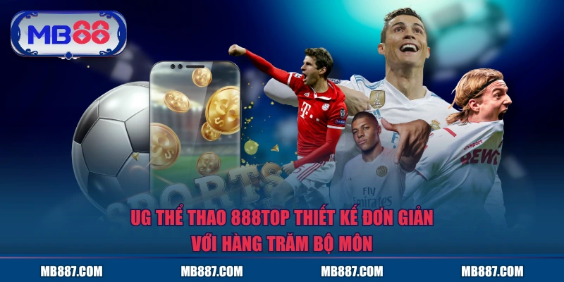 UG thể thao MB88 thiết kế đơn giản với hàng trăm bộ môn